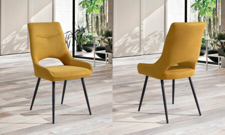Chaise tissu